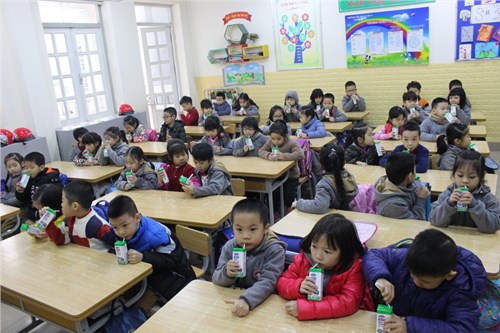 Dinh dưỡng học đường – Sữa học đường – Vì tầm vóc Việt 